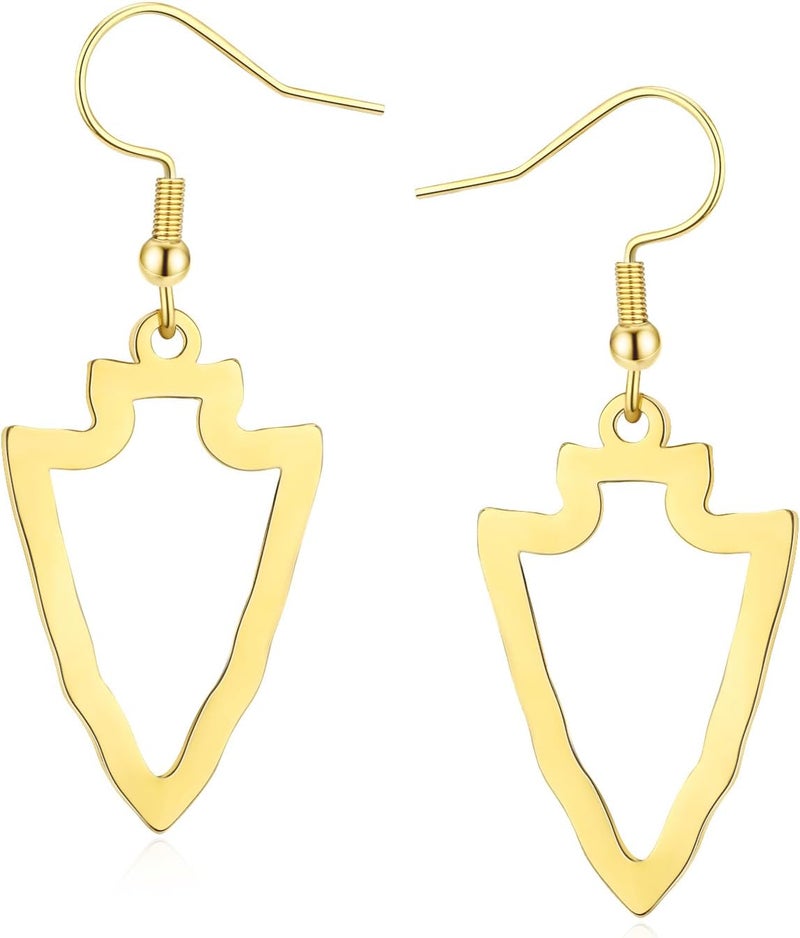 I.mani Earrings for Football Fans K&C Earrings Kansas City Inspired jewelry Earrings - Image 1